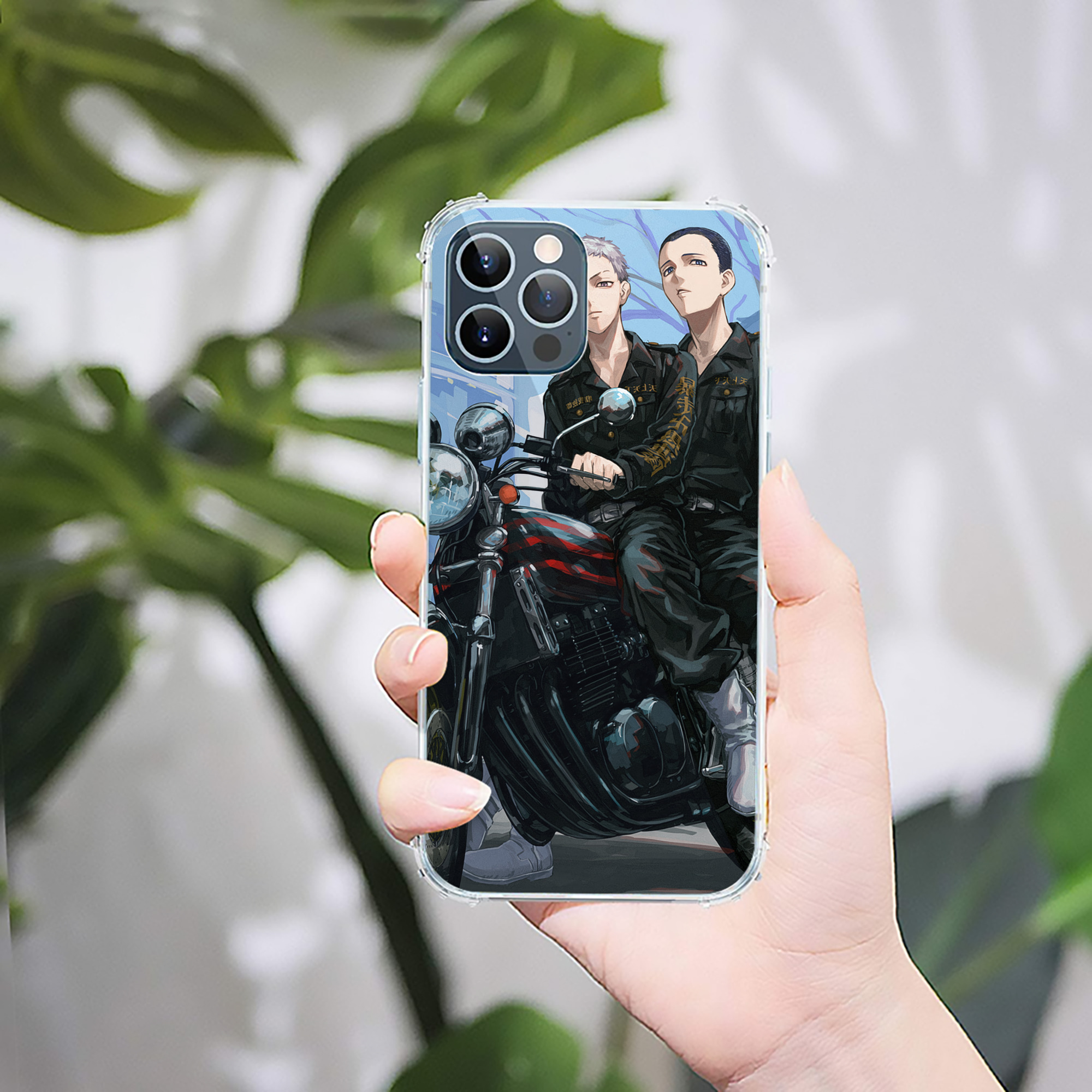 （画像用） 東京リベンジャーズ Tokyo Revengers 【iPhone 12シリーズ対応】透明スマホケース（クリアソフトケース）